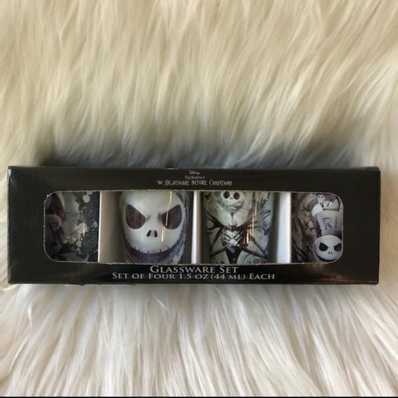 Disney Other - Nightmare Before Christmas Glassware Set